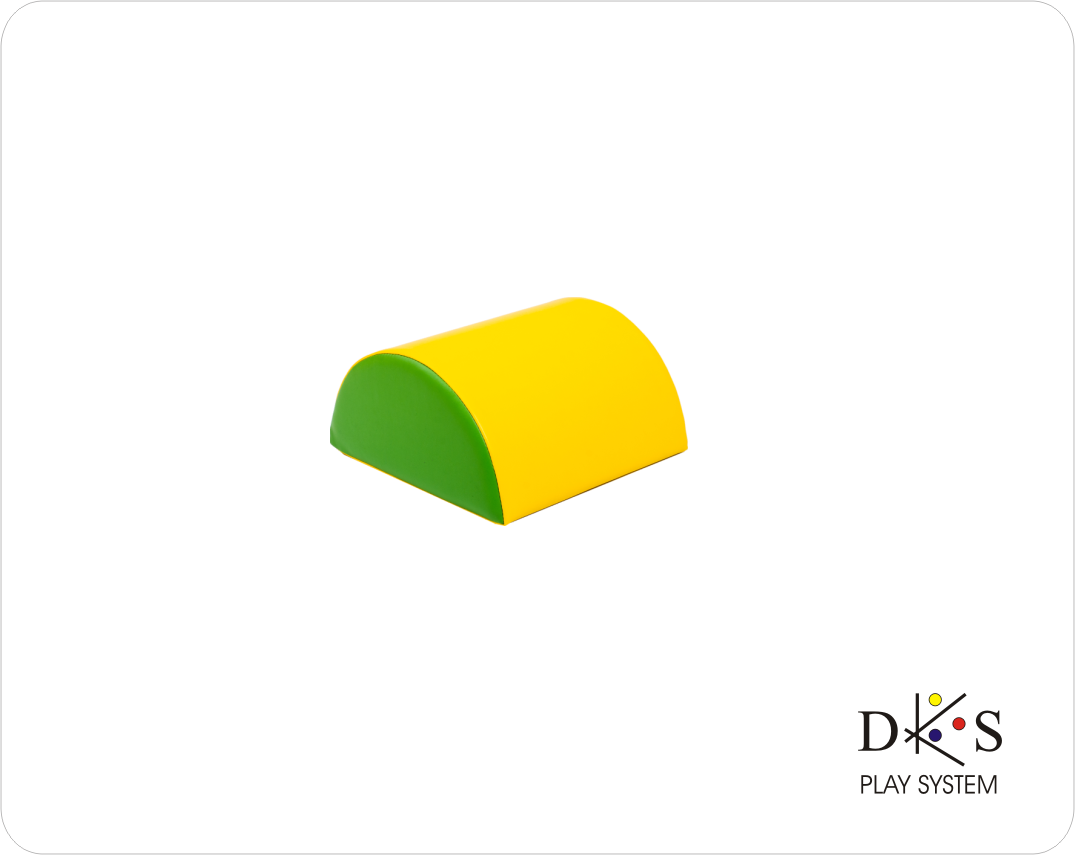 BIG PLAYING SET, Short semicylinder